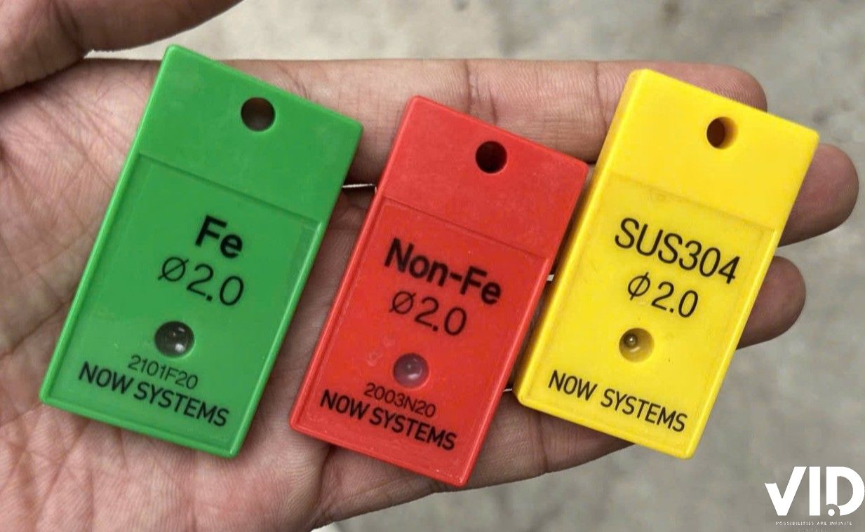 Mẫu Thử Máy Dò Kim Loại